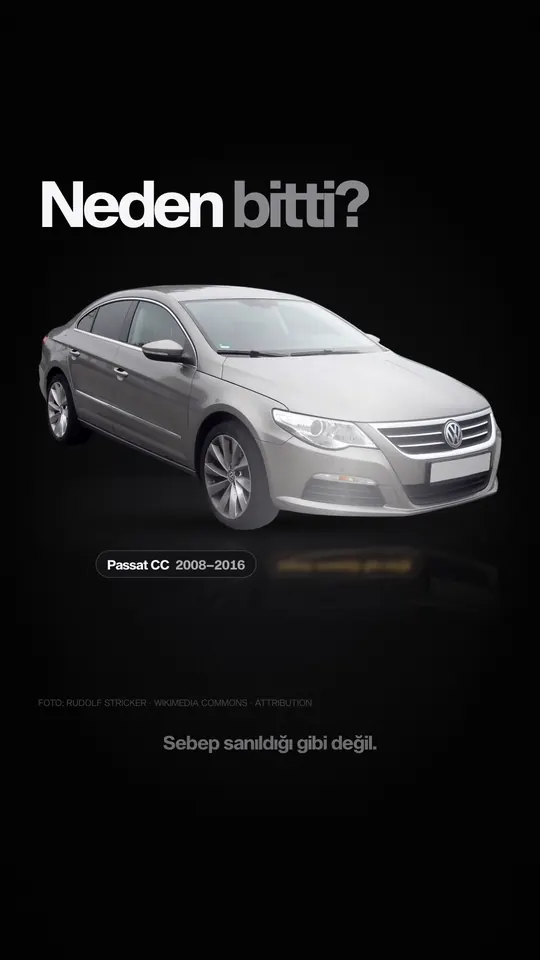 Volkswagen Passat CC: neden bitti? videosunun kapağı