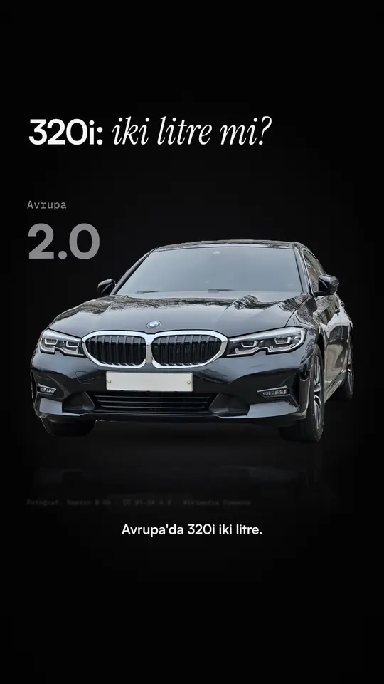 BMW 320i ve 320d videosunun kapağı