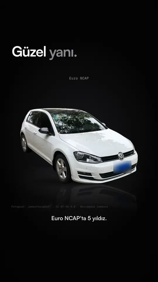 Volkswagen Golf 7 videosunun kapağı