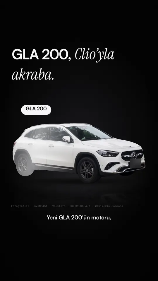Mercedes GLA 200 videosunun kapağı