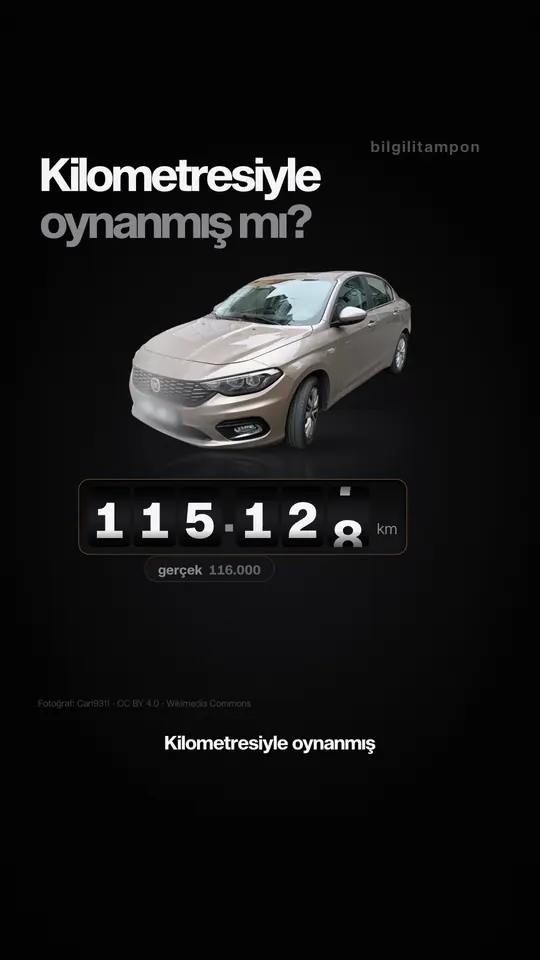 Kilometresi düşürülmüş araç videosunun kapağı